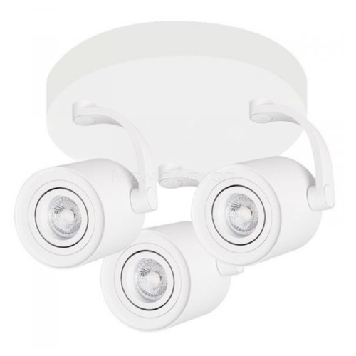 Спот Azzardo bross arm 3 round (white) AZ3504 ( 4016456 )
