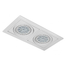  Точечный светильник Azzardo verdi 2 white AZ3528 белый