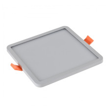 Точковий світильник Azzardo slim 9 square 4000k ip44 white AZ4376