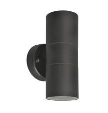  Уличный настенный светильник Azzardo ulf 2 gu10 wall bk AZ4473