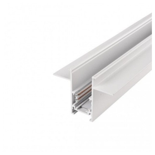 Магнітний шинопровід Azzardo alfa track magnetic52 2m gips2 + 2x end cap wh AZ4651 ( 4016402 )