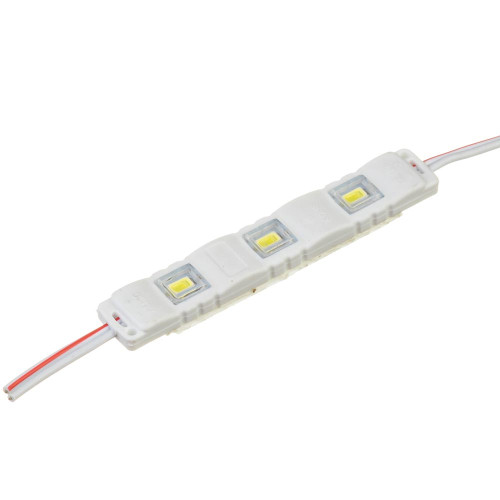 Світлодіодний модуль 12 V білий холодний smd5730 3led 1W IP65 ( 1009267 )