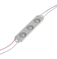 Світлодіодний модуль 220 V білий холодний smd3030 3led 1.5 W IP65