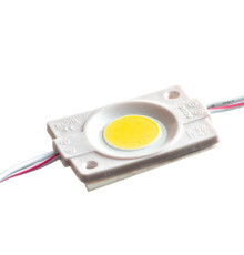 Світлодіодний модуль COB 12 V білий 1led 2.4 W коло IP65
