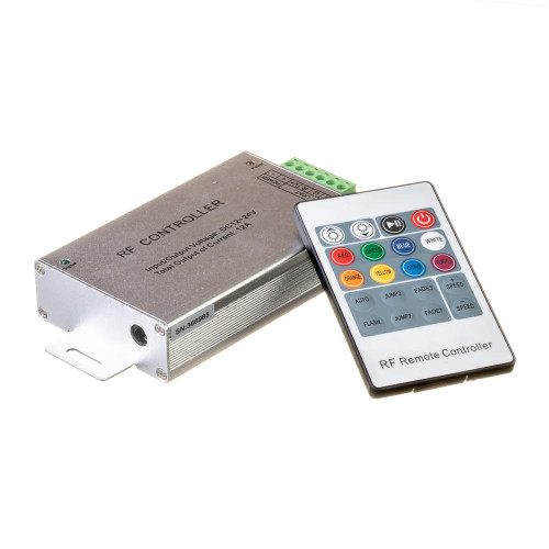 LED контролер світлодіодний RGB 12А-144Вт (Радіо 20 кнопок) ( 1009306 )