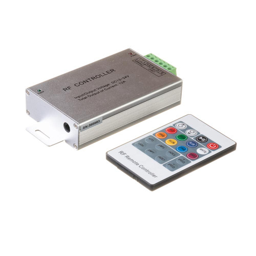 LED контролер світлодіодний RGB 12А-144Вт (Радіо 20 кнопок) ( 1009306 )