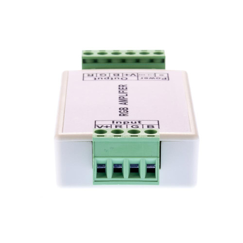 LED підсилювач світлодіодний RGB 12А-144Вт (пластик) ( 1009385 )