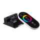 LED контроллер светодиодный RGB 18 А-12Вт (Radio 6 кнопок) черный ( 1009678 )