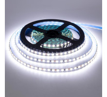 Світлодіодна стрічка 5mm холодна біла 12V AVT smd2835 120LED/м IP20