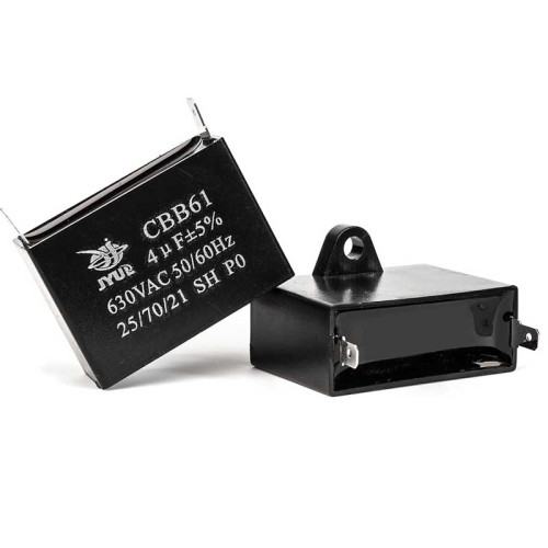 Конденсатор CBB-61 2,5 мкФ mF 630 VAC (±5%) 38x20x30 JYUL клеммы ( 1010803 )