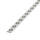 Светодиодная линейка теплая белая 12V (скотч) smd5630 18Вт IP20 100см ( 1011930 )