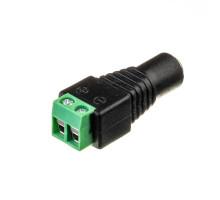 Конектор для світлодіодної стрічки 12V mini jack 5,5 mm мама 