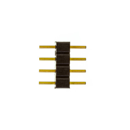 Конектор для світлодіодної стрічки RGB 12V 10mm тато/4 pin ( 1012324 )