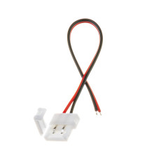 Коннектор для світлодіодної стрічки 12V 8mm провід/затискач