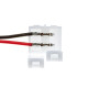 Конектор для світлодіодної стрічки 12V 8mm провід/2 затискача ( 1012411 )