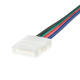 Коннектор для cветодиодной ленты RGB 12V 10mm провод/зажим ( 1012438 )