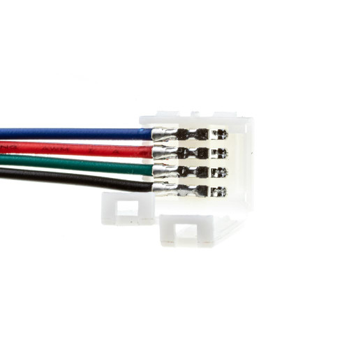 Коннектор для cветодиодной ленты RGB 12V 10mm провод/зажим ( 1012438 )