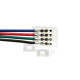 Коннектор для cветодиодной ленты RGB 12V 10mm провод/зажим ( 1012438 )
