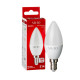 LED лампа Е14 С37 7W теплая белая 3000К SIVIO ( 1012793 )