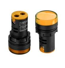 Індикаторна Лампа світлодіодна жовта AD16-22DS-24В 