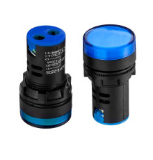 Індикаторна Лампа світлодіодна синя AD16-22DS-24В 