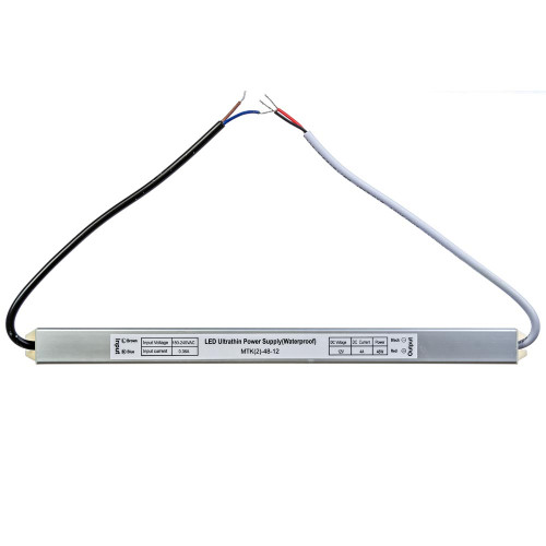 Led блок живлення 12V 4A 48Вт IP65 SLIM ( 1013419 )