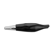 Затискач акумуляторний (крокодил) 10A WD027 L42.5мм чорний