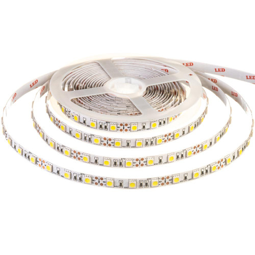 Світлодіодна стрічка біла 12V Motoko smd5050 60LED/м IP20 ( 1015434 )