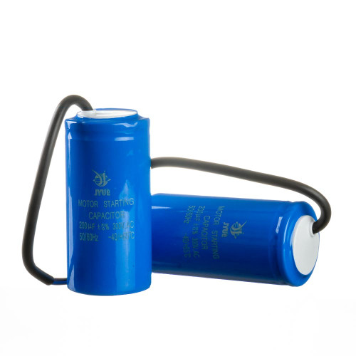 Конденсатор пусковий CD-60 300 mkf ~ 300 VAC (±5%) JYUL (50*100 mm) ( 1017799 )