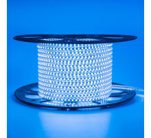 Світлодіодна стрічка синя 220V герметична AVT smd2835 120LED/м 4Вт/м IP65