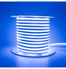 Неонова стрічка світлодіодна синя AVT 220V smd2835 120LED/м 10Вт/м IP65