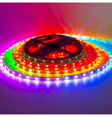Світлодіодна стрічка адресна 5V Shape smd5050 WS2812B 48LED/м IP120