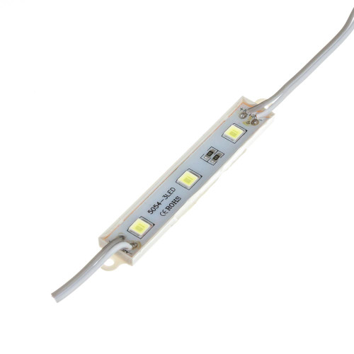 Світлодіодний модуль 12 V білий холодний smd5054 3led 0.72 W IP65 ( 1018052 )