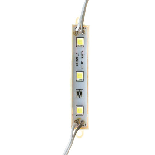 Світлодіодний модуль 12 V білий холодний smd5054 3led 0.72 W IP65 ( 1018052 )
