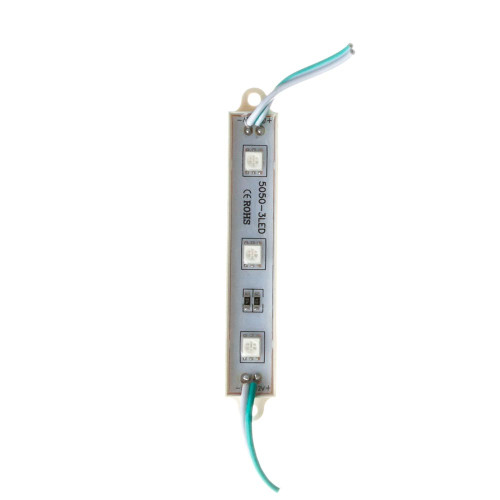 Світлодіодний модуль 12 V зелений smd5050 3led 0.72 W IP65 ( 1018055 )