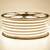 Led неон AVT 220В белый теплый 8х16 smd2835 120LED/m 7W IP65 , 1м