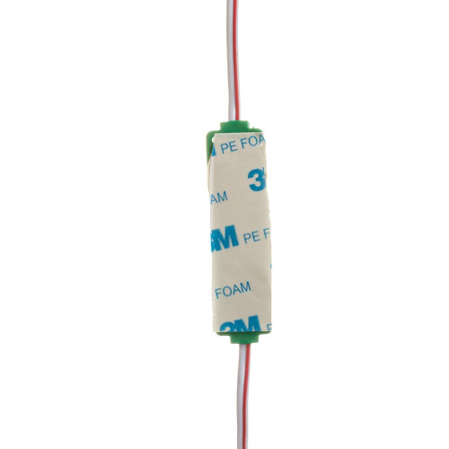 Світлодіодний модуль COB 12 V зелений 1led 2W овальний IP65 ( 1018218 )