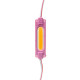 Світлодіодний модуль COB 12 V рожевий 1led 2W овальний IP65 ( 1018220 )