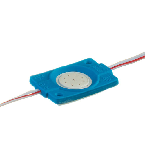 Світлодіодний модуль 12 V синій COB круглий 1led 2,4 W IP65 ( 1018222 )