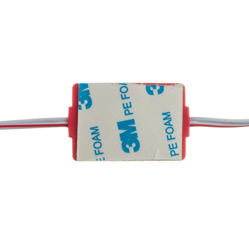 Світлодіодний модуль 12 V червоний COB круглий 1led 2,4 W IP65 ( 1018223 )