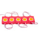 Світлодіодний модуль 12 V червоний COB круглий 1led 2,4 W IP65 ( 1018223 )