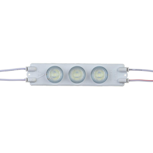Світлодіодний інжекторний модуль 220 V білий холодний smd3030 3led 1.6 W IP65 ( 1018979 )