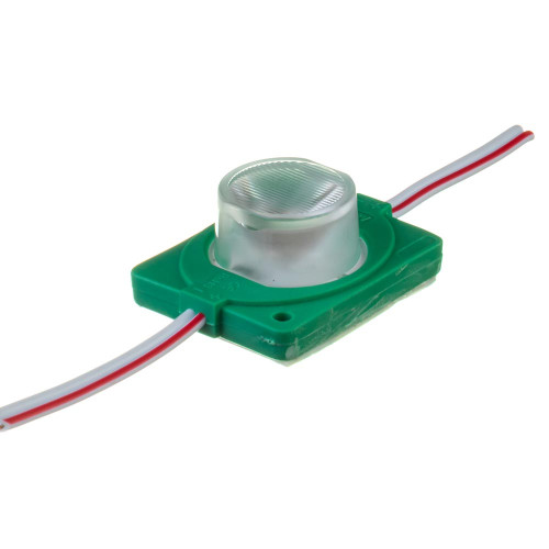 Світлодіодний інжекторний модуль 12 V зелений smd3030 1led 1.5 W IP65 ( 1019177 )