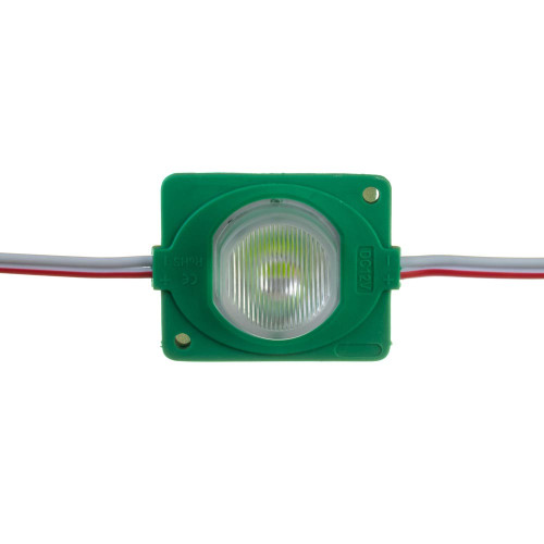 Світлодіодний інжекторний модуль 12 V зелений smd3030 1led 1.5 W IP65 ( 1019177 )