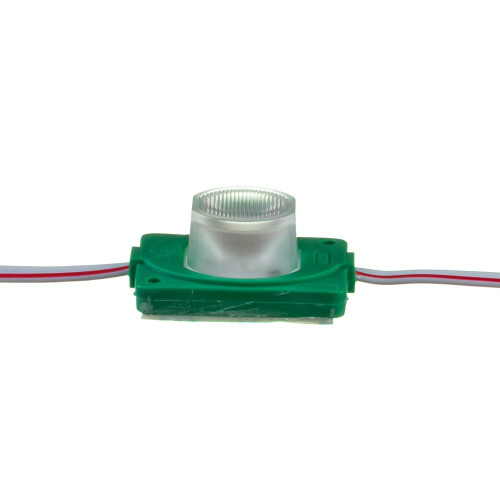 Світлодіодний інжекторний модуль 12 V зелений smd3030 1led 1.5 W IP65 ( 1019177 )