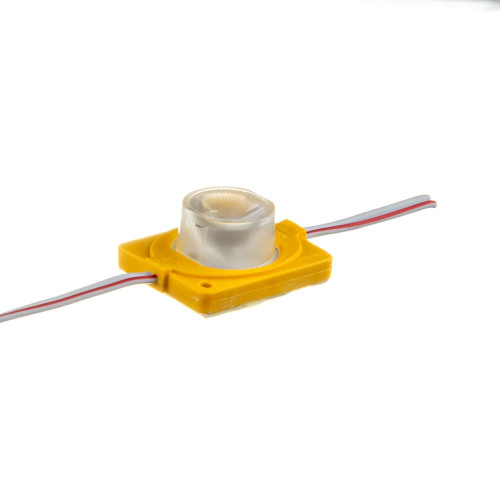 Світлодіодний інжекторний модуль 12 V жовтий smd3030 1led 1.5 W IP65 ( 1019178 )