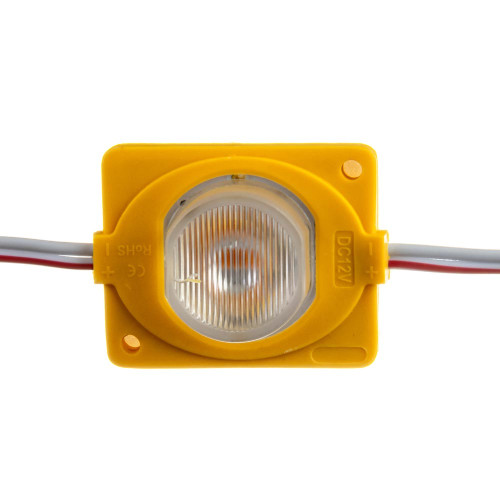 Світлодіодний інжекторний модуль 12 V жовтий smd3030 1led 1.5 W IP65 ( 1019178 )