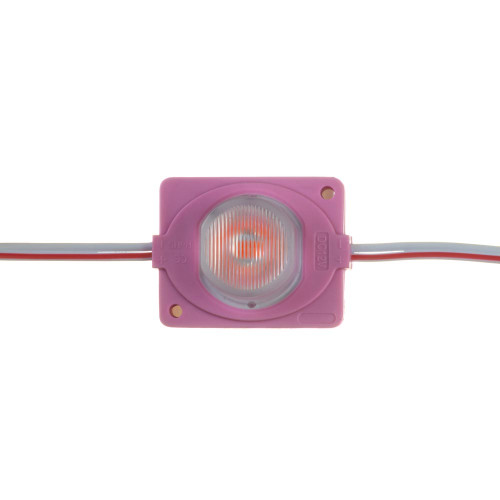Світлодіодний інжекторний модуль 12 V рожевий smd3030 1led 1.5 W IP65 ( 1019179 )
