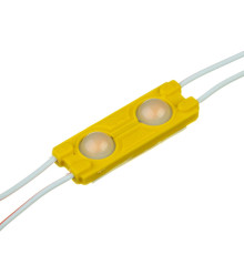 Світлодіодний модуль 12 V жовтий smd5730 2led 1W IP65