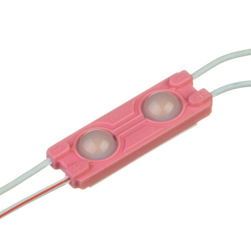 Світлодіодний модуль 12 V рожевий smd5730 2led 1W IP65 ( 1019207 )
